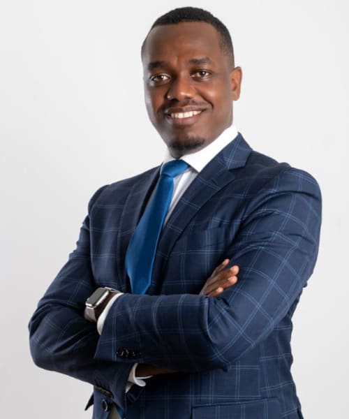 Portrait of Robert Laryea, a member of the Centre's advisory board