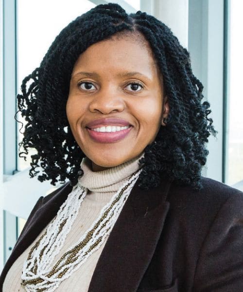 Portrait of Sandisiwe Ncemane, a member of the Centre's advisory board