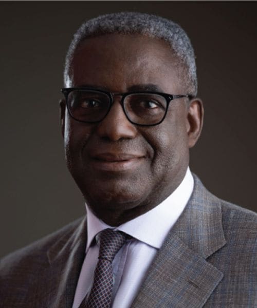 Portrait of Thomas Manu, Chairman of the Centre's advisory board
